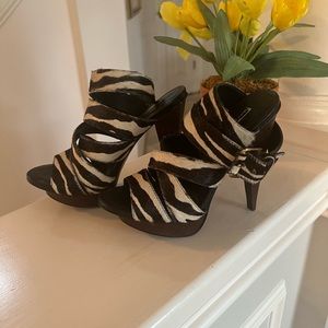 WOMEN’S HIGH HEEL ANKLE SANDALS